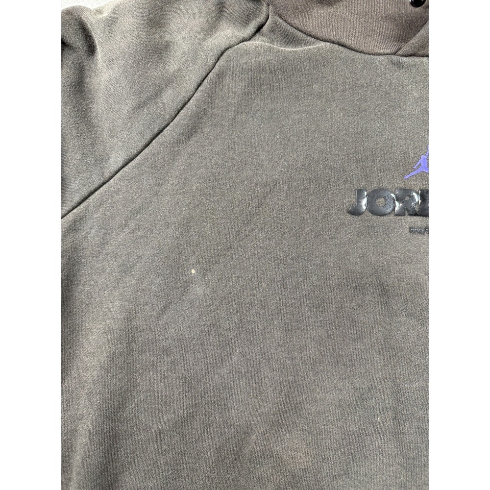 Jordan 72-10 Hoodie Mens XXL Gray White Colorblock 1995/96 Jumpman - Picture 3 of 10